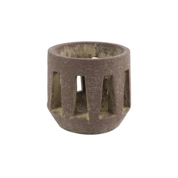 Countryfield Theelichthouder Berie bruin 11cm