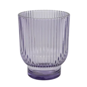 Countryfield theelichthouder Tirza L paars 12 cm