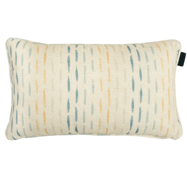 Madison kussen Ann beige/blauw 30x50cm