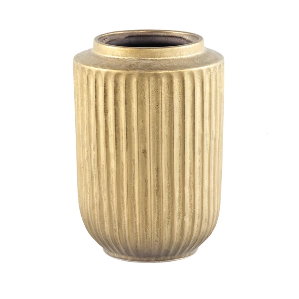 PTMD bloempot Harris goud 26cm