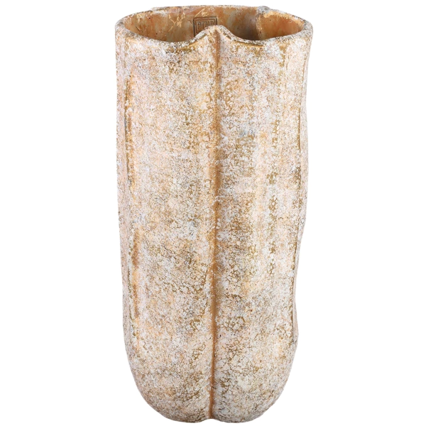 PTMD bloempot Roddie hoog creme 55 cm