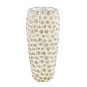 PTMD bloempot Ruis hoog M crème 45 cm