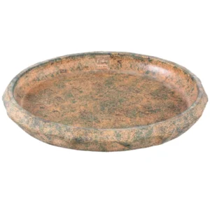 PTMD schaal Lourdes geel/groen 35cm