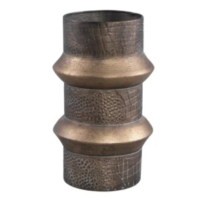 PTMD vaas Danzic goudkleurig 30 cm