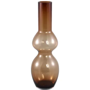 PTMD vaas Joly glas bruin 55 cm