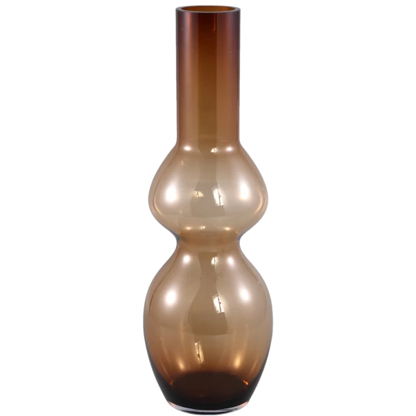 PTMD vaas Joly glas bruin 55 cm