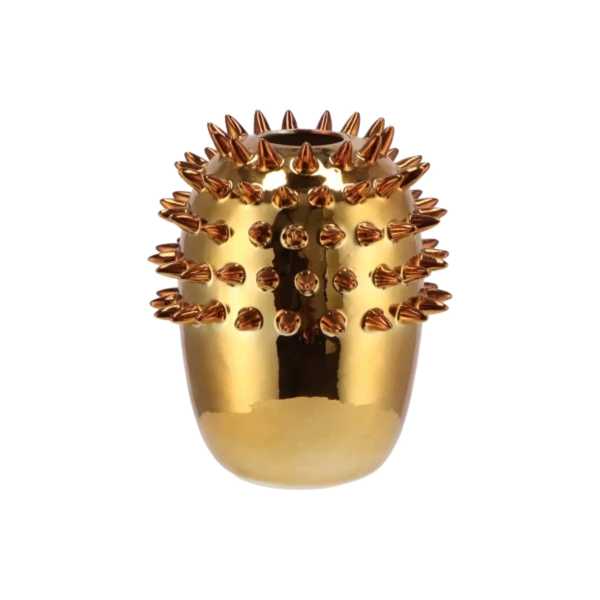 Vaas Spike goudkleurig 22 cm