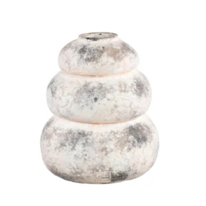 PTMD pot Bulby beige/roze M 31 cm